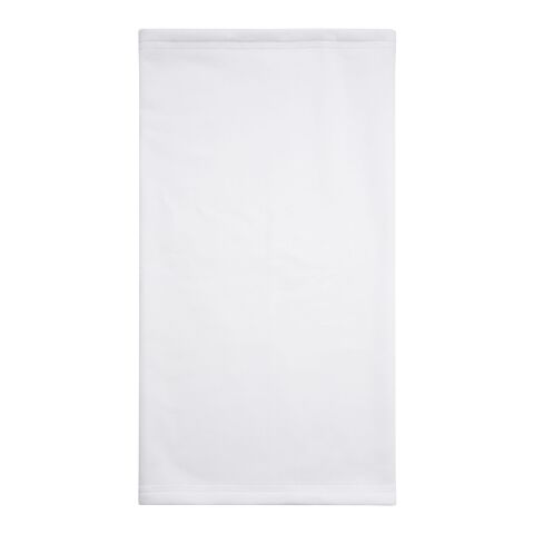 Zoya Sublimation-Multi-Schal aus RPET mit Säumen und Fleece-Schicht weiß | ohne Werbeanbringung | Nicht verfügbar | Nicht verfügbar