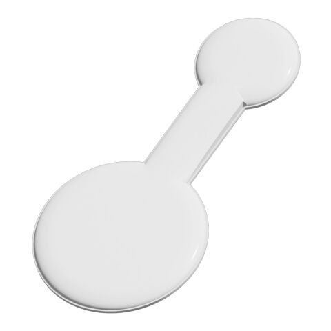 RFX™ Runder, reflektierender TPU-Magnet, groß weiß | ohne Werbeanbringung | Nicht verfügbar | Nicht verfügbar