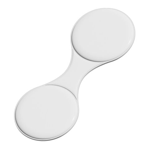 RFX™ Runder, reflektierender TPU-Magnet, klein weiß | ohne Werbeanbringung | Nicht verfügbar | Nicht verfügbar