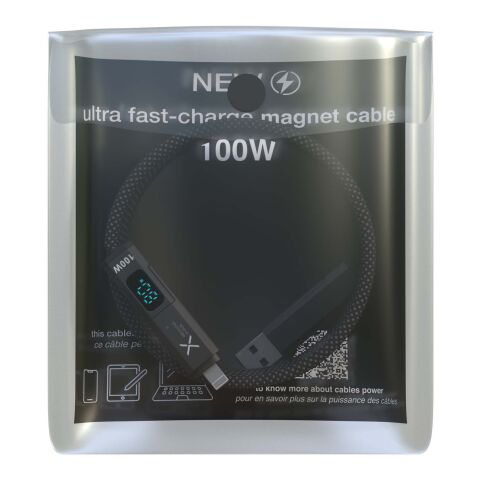 SCX.design C57 100W magnetisches Kabel mit Display dunkelgrau | ohne Werbeanbringung | Nicht verfügbar | Nicht verfügbar