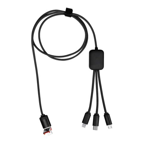 SCX.design C35 5 in 1 Ladekabel schwarz | ohne Werbeanbringung | Nicht verfügbar | Nicht verfügbar