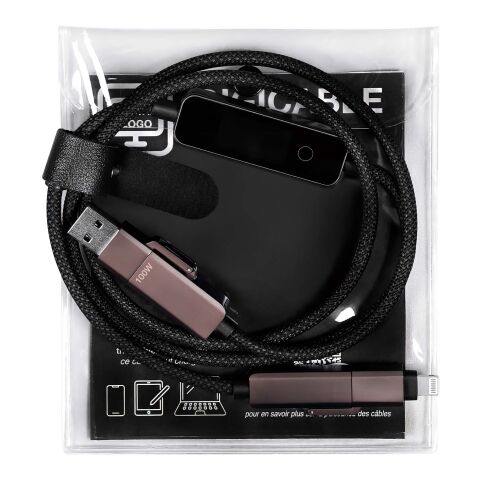 SCX.design C41 100W Ladekabel schwarz | ohne Werbeanbringung