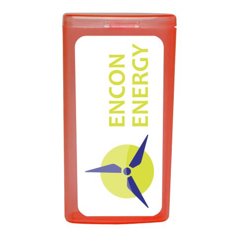 MiniKit Verbrennung rot | ohne Werbeanbringung | Nicht verfügbar | Nicht verfügbar