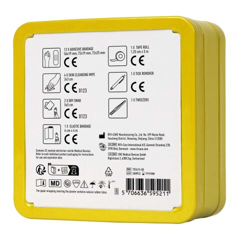 MyKit Erste Hilfe Set für Haustiere gelb | ohne Werbeanbringung