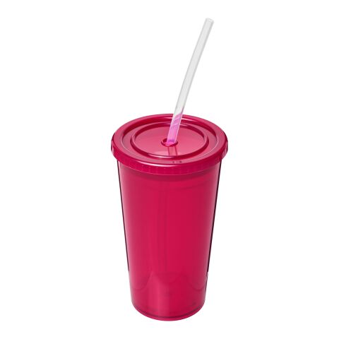 Stadion 350 ml doppelwandiger Becher magenta | ohne Werbeanbringung | Nicht verfügbar | Nicht verfügbar