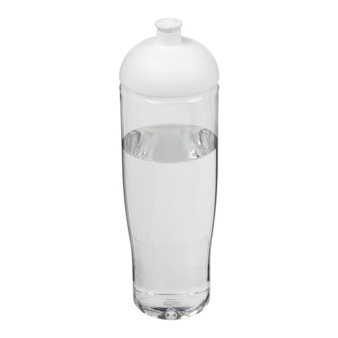 H2O Tempo® 700 ml Sportflasche mit Stülpdeckel transparent-weiss | ohne Werbeanbringung | Nicht verfügbar | Nicht verfügbar
