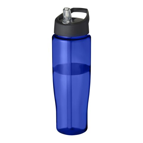 H2O Tempo® 700 ml Sportflasche mit Ausgussdeckel blau-schwarz | ohne Werbeanbringung | Nicht verfügbar | Nicht verfügbar