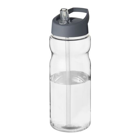 H2O Base® 650 ml Sportflasche mit Ausgussdeckel transparent-storm grey | ohne Werbeanbringung | Nicht verfügbar | Nicht verfügbar
