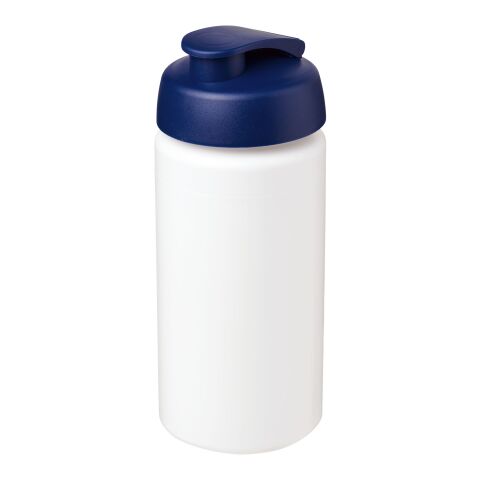 Baseline® Plus grip 500 ml Sportflasche mit Klappdeckel transparent-blau | ohne Werbeanbringung | Nicht verfügbar | Nicht verfügbar