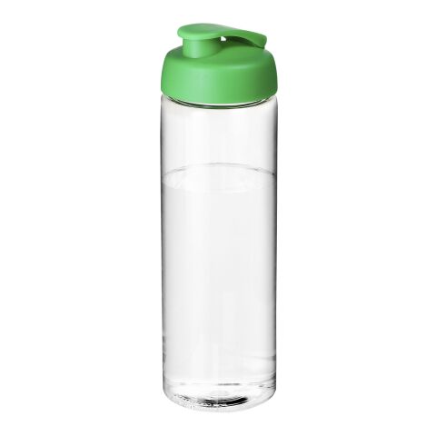 H2O Vibe 850 ml Sportflasche mit Klappdeckel transparent-grün | ohne Werbeanbringung | Nicht verfügbar | Nicht verfügbar