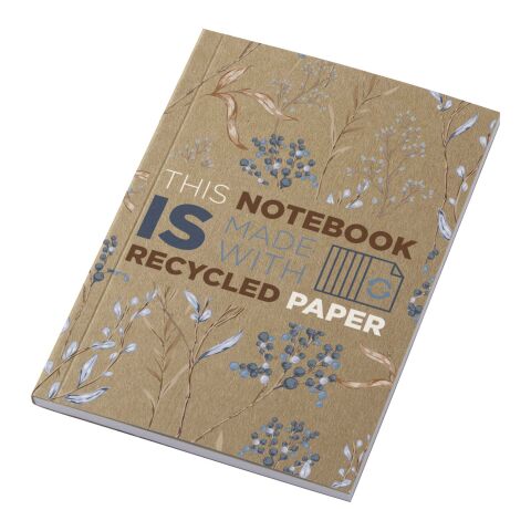 Novella Austen A6 Softcover Notizbuch aus recyceltem Kraftpapier – 50 Blatt natur | ohne Werbeanbringung | Nicht verfügbar | Nicht verfügbar