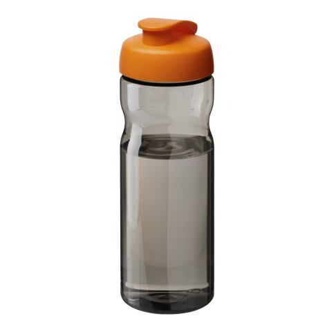 H2O Active® Base Tritan™ 650 ml Sportflasche mit Klappdeckel kohle-orange | ohne Werbeanbringung | Nicht verfügbar | Nicht verfügbar