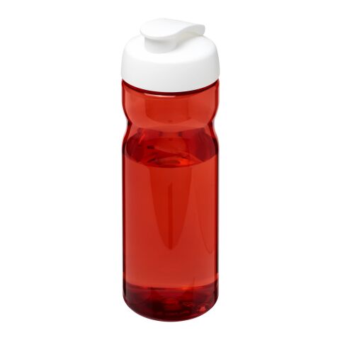 H2O Active® Base Tritan™ 650 ml Sportflasche mit Klappdeckel rot-weiss
