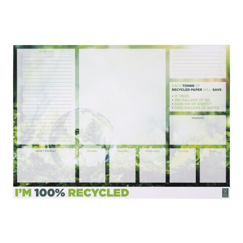 Desk-Mate® A2 recycelter Notizblock weiß | 25 pages | ohne Werbeanbringung | Nicht verfügbar | Nicht verfügbar