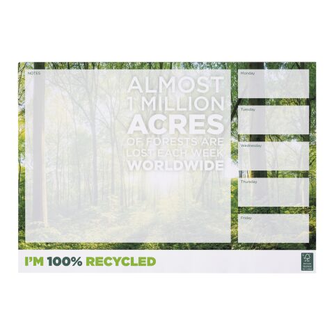 Desk-Mate® A3 recycelter Notizblock in 25,50 und 100 Blatt weiß | 25 pages | ohne Werbeanbringung | Nicht verfügbar | Nicht verfügbar