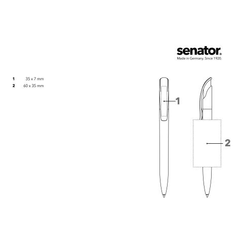 senator Challenger Soft Touch  Druckkugelschreiber weiß | ohne Werbeanbringung | ohne Werbeanbringung | Nicht verfügbar | Nicht verfügbar