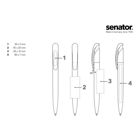 senator Nature Plus Matt   Druckkugelschreiber weiß | Nicht verfügbar | ohne Werbeanbringung | ohne Werbeanbringung | Nicht verfügbar