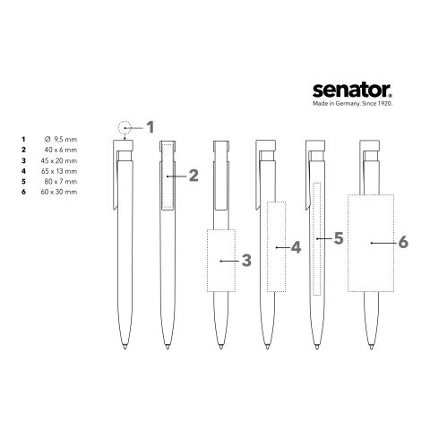 senator Liberty Polished  Druckkugelschreiber weiß | ohne Werbeanbringung | Nicht verfügbar | Nicht verfügbar | Nicht verfügbar | Nicht verfügbar