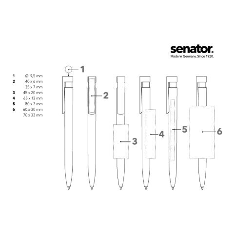 senator Liberty Polished Basic  Druckkugelschreiber weiß-gelb | ohne Werbeanbringung | Nicht verfügbar | Nicht verfügbar | Nicht verfügbar | Nicht verfügbar