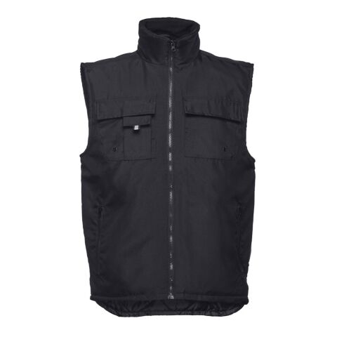 THC STOCKHOLM. Gesteppte Arbeitsweste mit Futter Schwarz | ohne Werbeanbringung | Nicht verfügbar | Nicht verfügbar | Nicht verfügbar