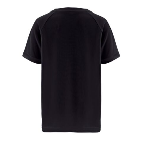 THC MOVE KIDS. Technisches T-Shirt mit kurzen Ärmeln aus Polyester für Kinder Schwarz | ohne Werbeanbringung | Nicht verfügbar | Nicht verfügbar | Nicht verfügbar