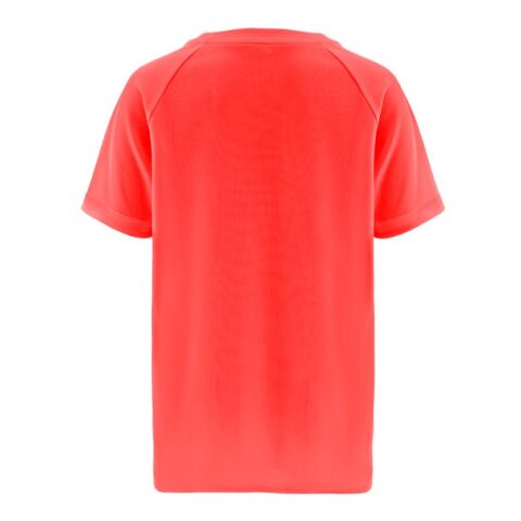 THC MOVE KIDS. Technisches T-Shirt mit kurzen Ärmeln aus Polyester für Kinder Dunkelorange | ohne Werbeanbringung | Nicht verfügbar | Nicht verfügbar | Nicht verfügbar