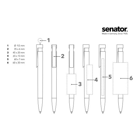 senator Liberty Bio Druckkugelschreiber weiß | ohne Werbeanbringung | Nicht verfügbar | Nicht verfügbar