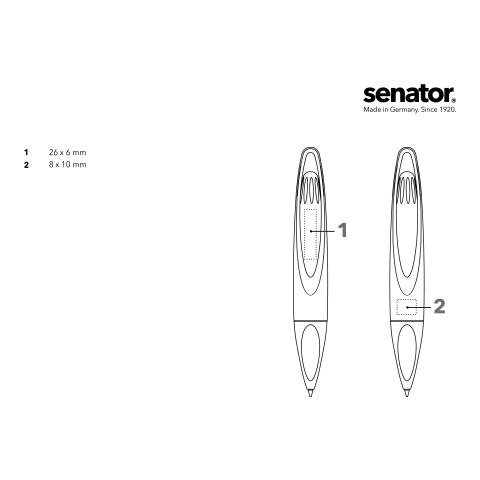 senator Melbi Matt Bio Recycled Druckkugelschreiber schwarz | ohne Werbeanbringung | Nicht verfügbar | Nicht verfügbar