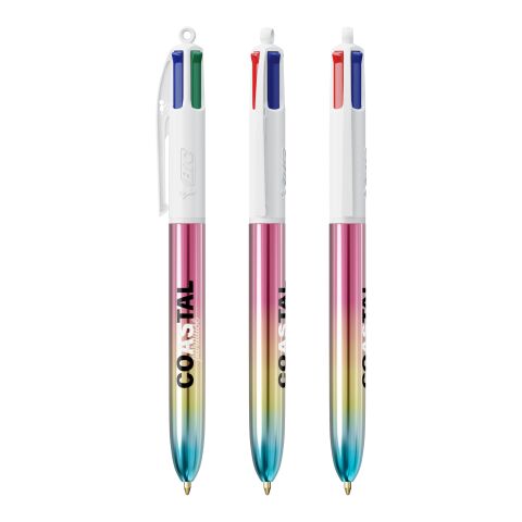 BIC® 4 Colours® Gradient pink-gelb-türkis