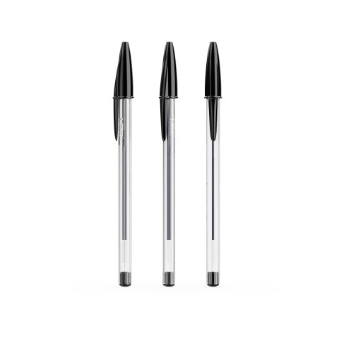 BIC® Cristal® Expression schwarz | Nicht verfügbar | Rundum Digitaldruck | Schaft-vollflächig | 26.00 mm x 110.00 mm
