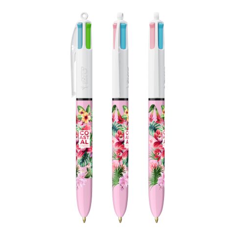 BIC® 4 Colours Fashion Kugelschreiber Weiß-Pastelllila | Nicht verfügbar