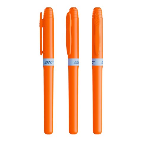 BIC® Brite Liner® Grip Leuchtmarker Orange | 1-farbiger Siebdruck | Schaft-Clipverlängerung | 25.00 mm x 45.00 mm