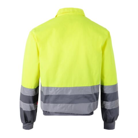 VL NEPTUNE LARGE. Zweifarbige Twill-Jacke (210g/m²) aus Polyester (80%) und Baumwolle (20%) Grau | ohne Werbeanbringung | Nicht verfügbar | Nicht verfügbar | Nicht verfügbar