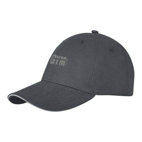 Darton Sandwich Kappe mit 6 Segmenten Standard | storm grey | ohne Werbeanbringung | Nicht verfügbar | Nicht verfügbar | Nicht verfügbar