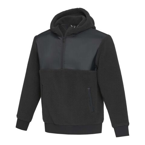 Evans Sherpa Fleecepullover Half-Zip Unisex Standard | schwarz | L | ohne Werbeanbringung | Nicht verfügbar | Nicht verfügbar | Nicht verfügbar