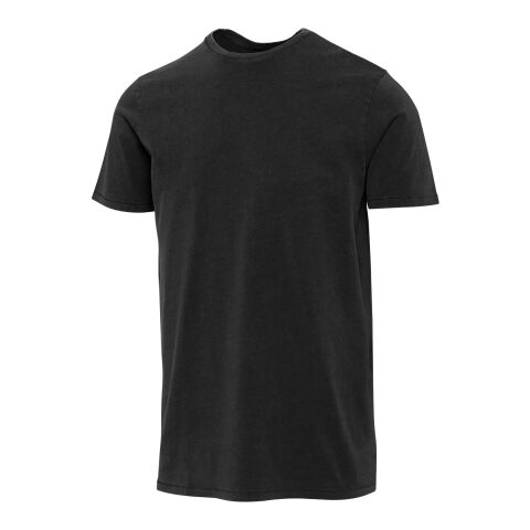 Nanaimo Kurzärmeliges T-Shirt für Herren im Washed Look, 160 g/m2 Standard | Schwarz | XS | ohne Werbeanbringung | Nicht verfügbar | Nicht verfügbar | Nicht verfügbar