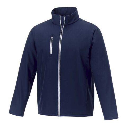 Orion GRS Softshelljacke für Herren aus recyceltem Material tiefes blau | 3XL