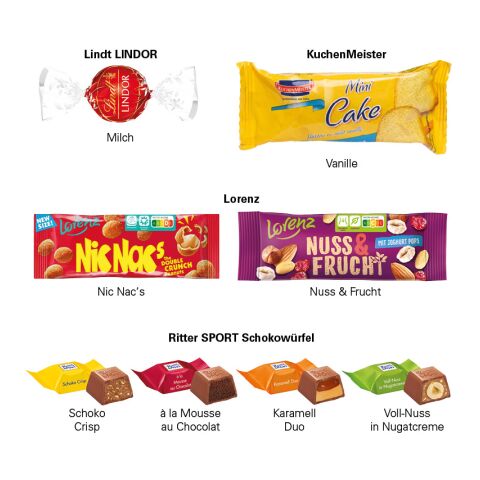 3D-Präsent LKW ohne Werbeanbringung | Lindt LINDOR Milchkugeln