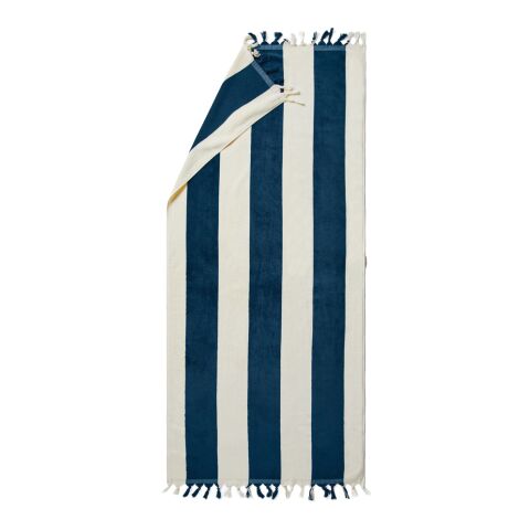 VINGA Valmer Strandtuch 450gr/m² blau-weiß | ohne Werbeanbringung | Nicht verfügbar | Nicht verfügbar | Nicht verfügbar