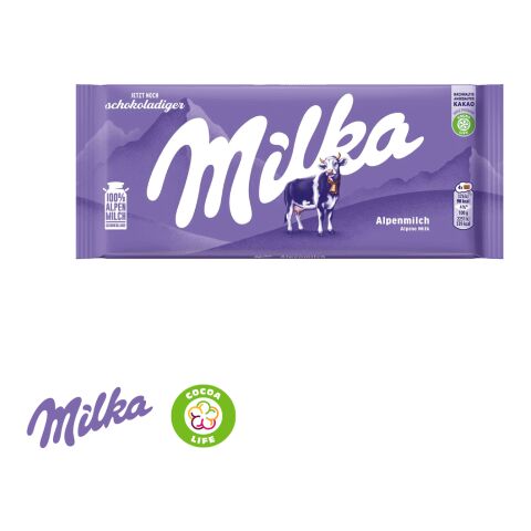 Milka Schokoladentafel bunt | ohne Werbeanbringung