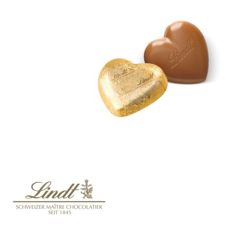 Werbe-Klappkarte bunt | ohne Werbeanbringung | 1 Lindt Schokoladenherz 5g