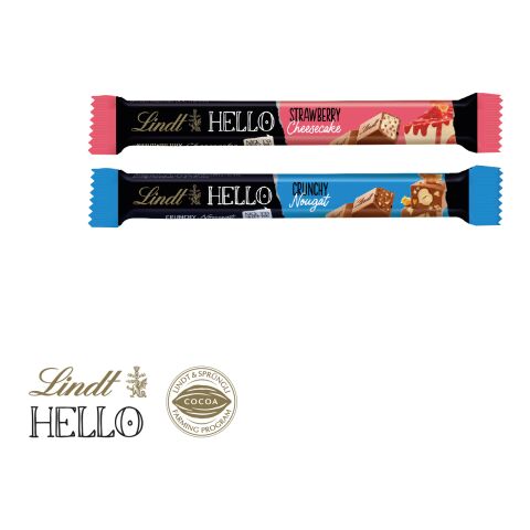 Schokoladenstick Lindt Hello bunt | ohne Werbeanbringung | Schokoladenstick