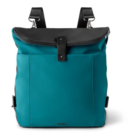 ROVER BACKPACK II. Rucksack aus Stoff und PU Petrol | ohne Werbeanbringung | Nicht verfügbar | Nicht verfügbar | Nicht verfügbar