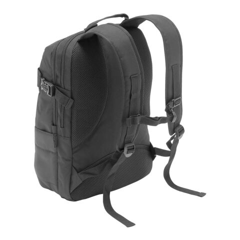 ZIPPERS BPACK. Laptop-Rucksack 15.6&#039;&#039; aus 840D und 300D-Jacquard Schwarz | ohne Werbeanbringung | Nicht verfügbar | Nicht verfügbar