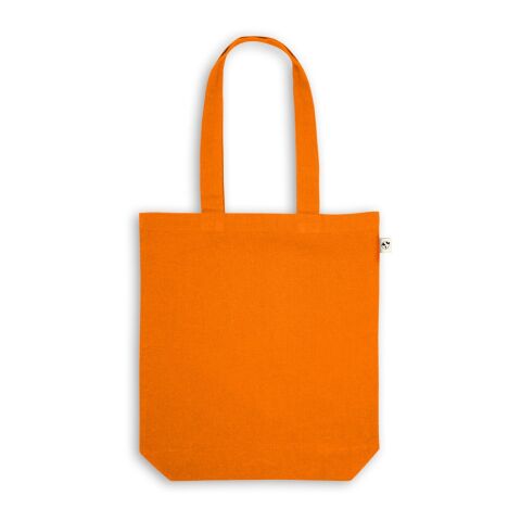 MERIDA. Tragetasche (220 g/ m²) aus Baumwolle (50%), recycelter Baumwolle (30%) und polyester (20% rPET) Orange | ohne Werbeanbringung | Nicht verfügbar | Nicht verfügbar | Nicht verfügbar