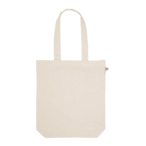 HARBOR. Tasche aus recycelter Baumwolle (70%) und Polyester (30% rPET)(280 g/m²) Beige | ohne Werbeanbringung