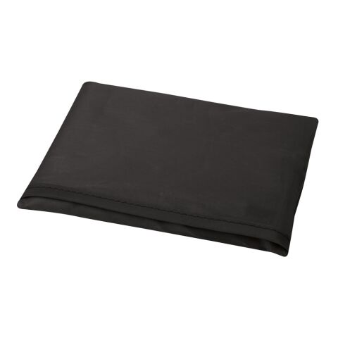 FOLA. Faltbare Tragetasche aus 190T Polyester Schwarz | ohne Werbeanbringung