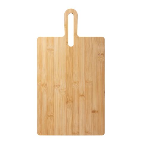 CARAWAY. Servierbrett aus Bambus Beige | ohne Werbeanbringung