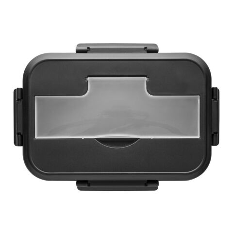 PYRUS. Lunchbox. Frischhaltebox aus PP 1000ml Schwarz | ohne Werbeanbringung