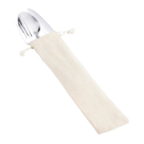 BOULUD. 3-teiliges Set aus Akazienholz Beige | ohne Werbeanbringung